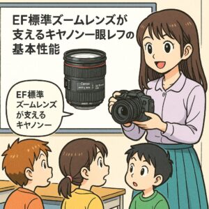 EF標準ズームレンズが支えるキヤノン一眼レフの基本性能