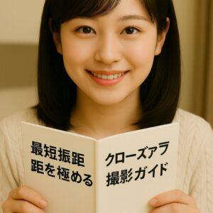 最短撮影距離を極めるためのガイド