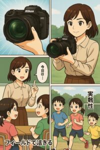 フィールドで活きる実戦性能