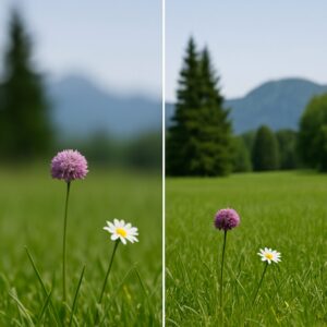 背景をぼかすか全体を見せるか 被写界深度で変わる写真の印象