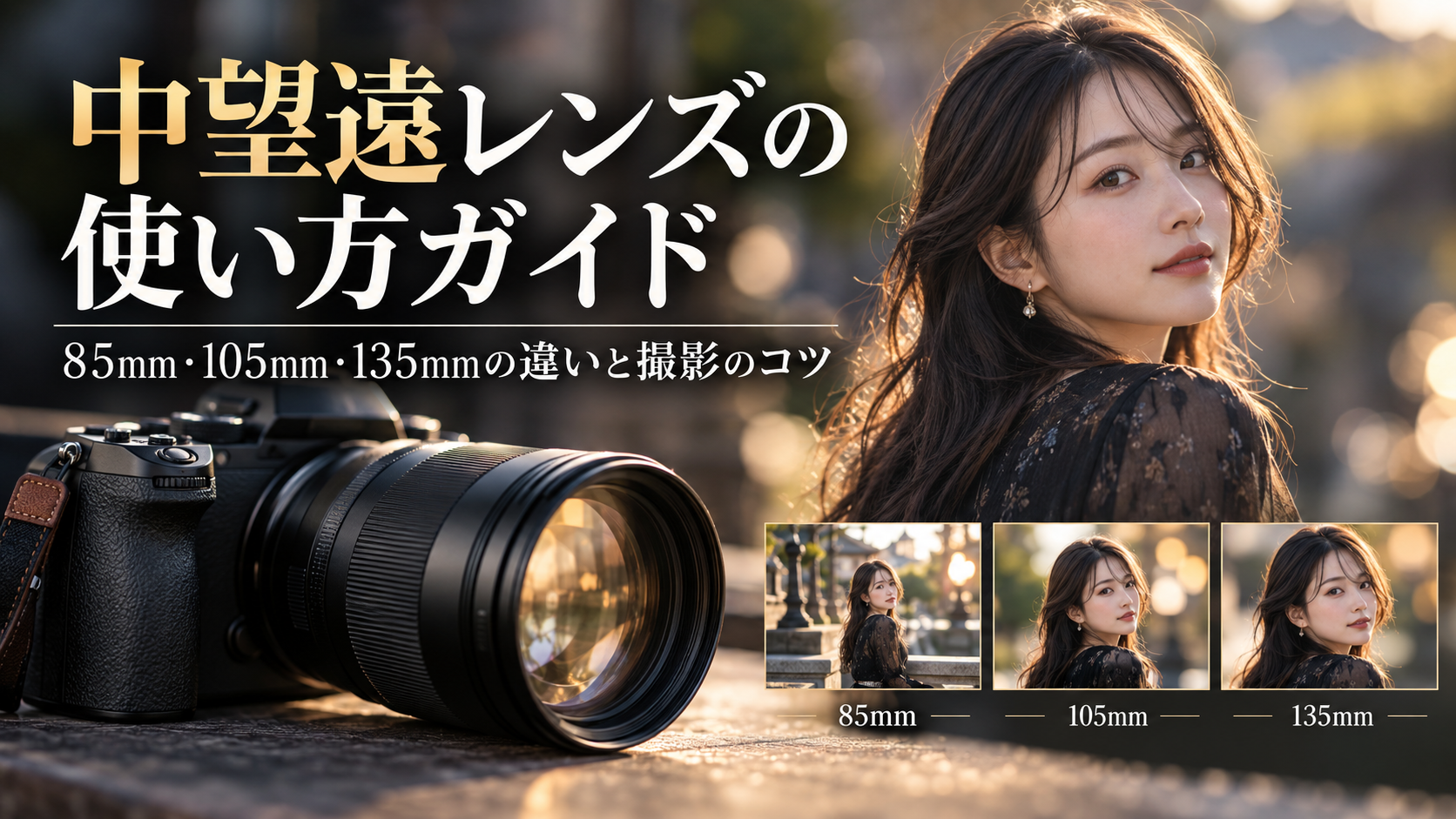 中望遠レンズの使い方ガイド｜85mm・105mm・135mmの違いと撮影のコツ