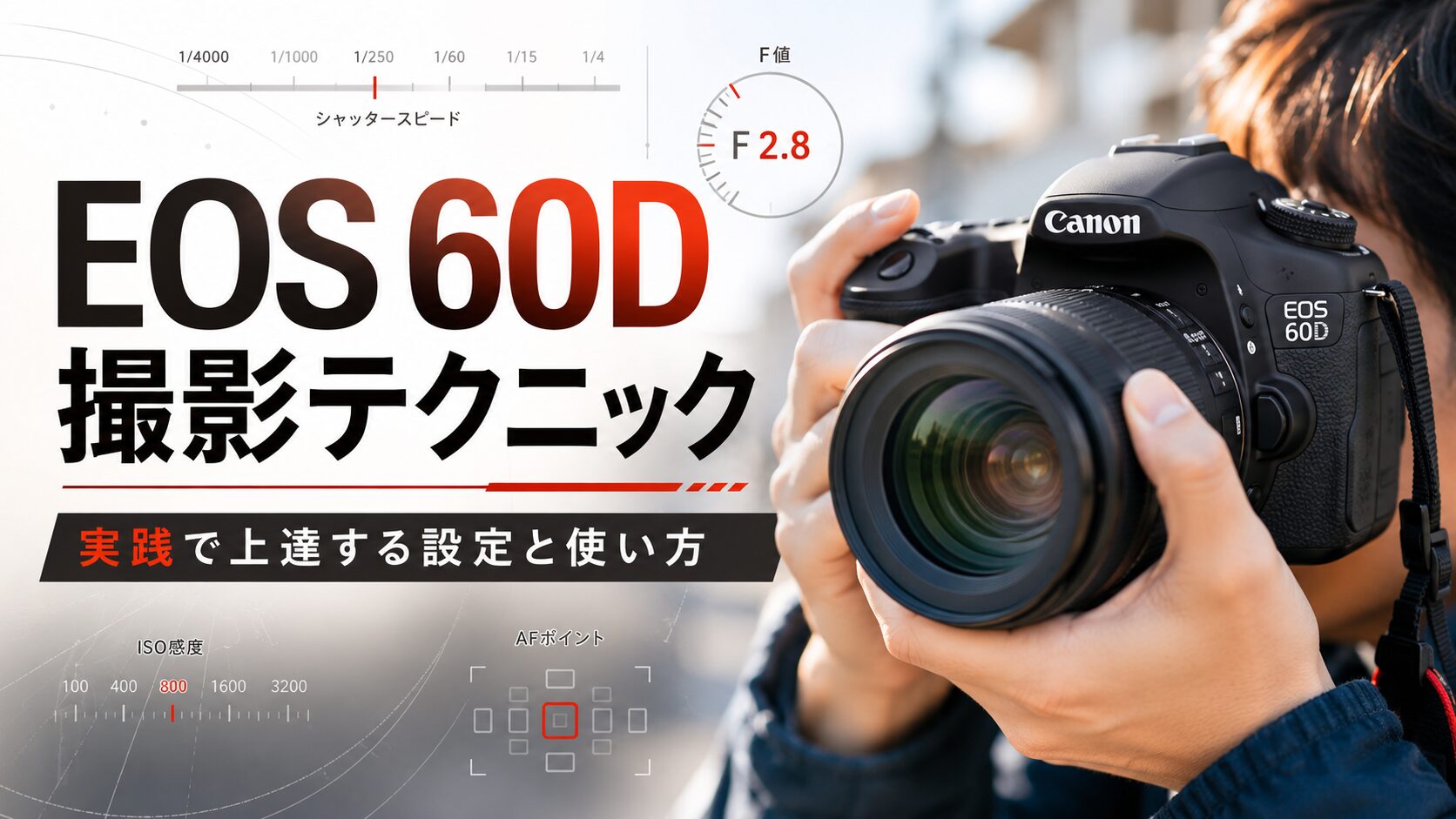 EOS 60Dの撮影テクニック 実践で上達する設定と使い方 - 魅惑の中望遠