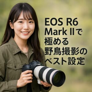 EOS R6 Mark IIで極める野鳥撮影のベスト設定