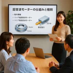 超音波モーターの仕組みと種類
