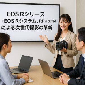EOS Rシリーズ（EOS Rシステム、RFマウント）による次世代撮影の革新