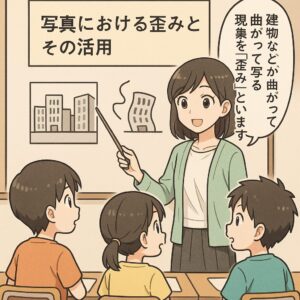 写真における歪みとその活用
