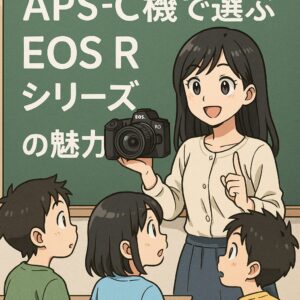 APS-C機で選ぶEOS Rシリーズの魅力