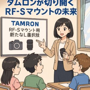 タムロンが切り開くRF-Sマウントの未来