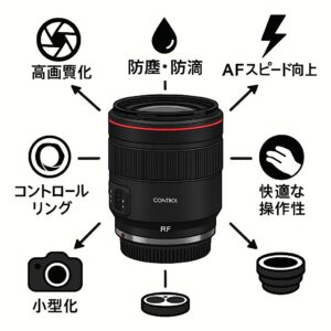 Canon RFレンズのメリットを徹底解説 ミラーレス時代に最適化された描写性能と操作性の進化