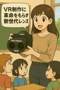 VR制作に革命をもたらす新世代レンズ