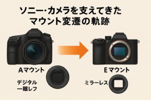 ソニーカメラを支えてきたマウント変遷の軌跡