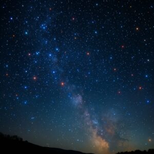 星の色を強調するテクニック ケルビン調整とRAW現像で夜空を彩る