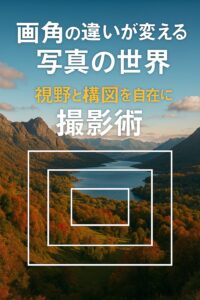 画角の違いが変える写真の世界 視野と構図を自在に操る撮影術