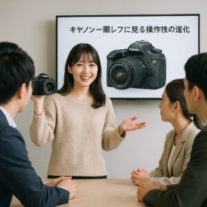 キヤノン一眼レフに見る操作性の進化