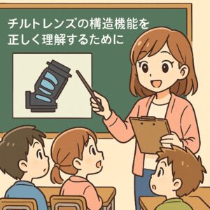 チルトレンズの構造と機能を正しく理解するために