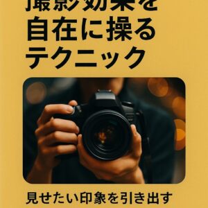 撮影効果を自在に操るテクニック 見せたい印象を引き出す実践的な方法