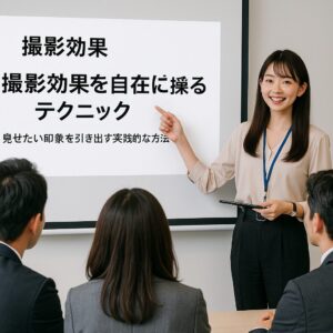撮影効果