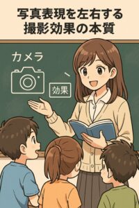 写真表現を左右する撮影効果の本質