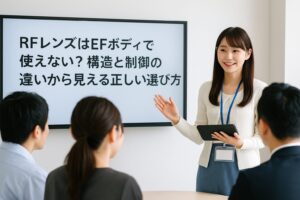 RFレンズをEFマウントに変換して使えるのか