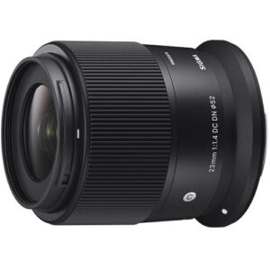 シグマ 23mm F1.4 DC DN キヤノンRF用 小型軽量ボディと大口径の融合で、毎日の撮影に新たな表現力をもたらすレンズ