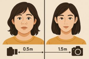 35mmポートレートで気になる顔の歪み 撮影距離と構図で自然な仕上がりに導く方法