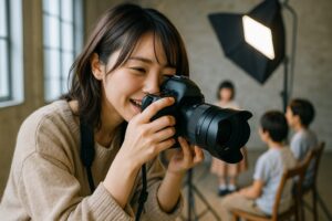 35mmポートレート撮影における歪みとその扱い方