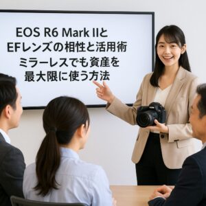 EOS R6 Mark IIとEFレンズの相性と活用術
