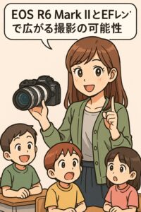 EOS R6 Mark IIとEFレンズで広がる撮影の可能性