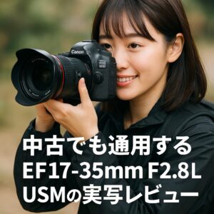 中古でも通用するEF17-35mm F2.8L USMの実写レビュー