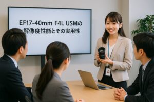 EF17-40mm F4L USMの解像度性能とその実用性