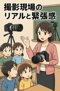 撮影現場のリアルと緊張感