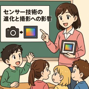 センサー技術の進化と撮影への影響
