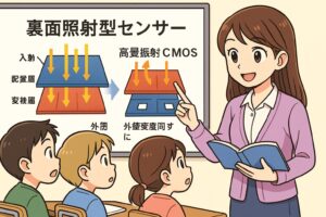 裏面照射型センサーの革新と応用