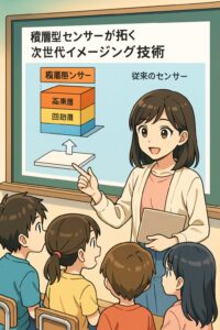 積層型センサーが拓く次世代イメージング技術