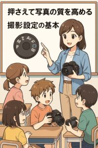 撮影設定の基本を押さえて写真の質を高める