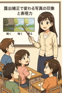 露出補正で変わる写真の印象と表現力