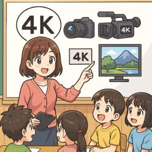 4K画質の基本とカメラ選びにおける考慮点