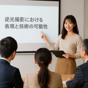 逆光撮影における表現と技術の可能性