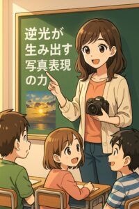 逆光が生み出す写真表現の力