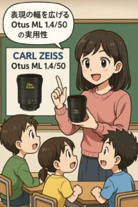 表現の幅を広げるOtus ML 1.4/50の実用性