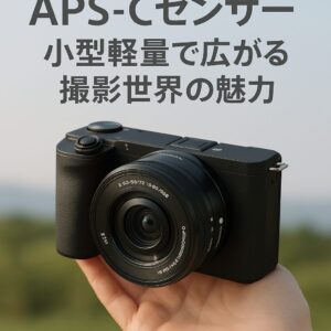 APS-Cセンサー 小型軽量で広がる撮影世界の魅力
