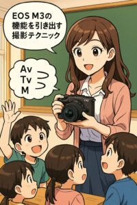 EOS M3の機能を引き出す撮影テクニック