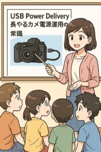 USB Power Deliveryで変わるカメラ電源運用の常識