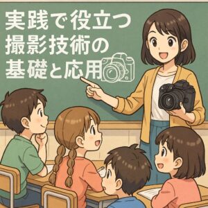 実践で役立つ撮影技術の基礎と応用