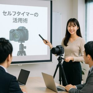 セルフタイマーの活用術