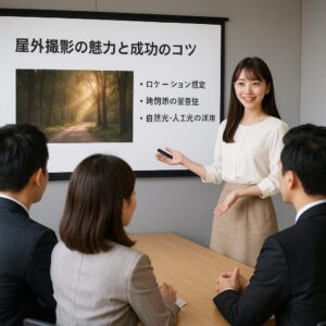 屋外撮影の魅力と成功のコツ