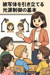 被写体を引き立てる光源制御の基本