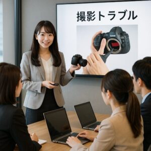 撮影トラブル