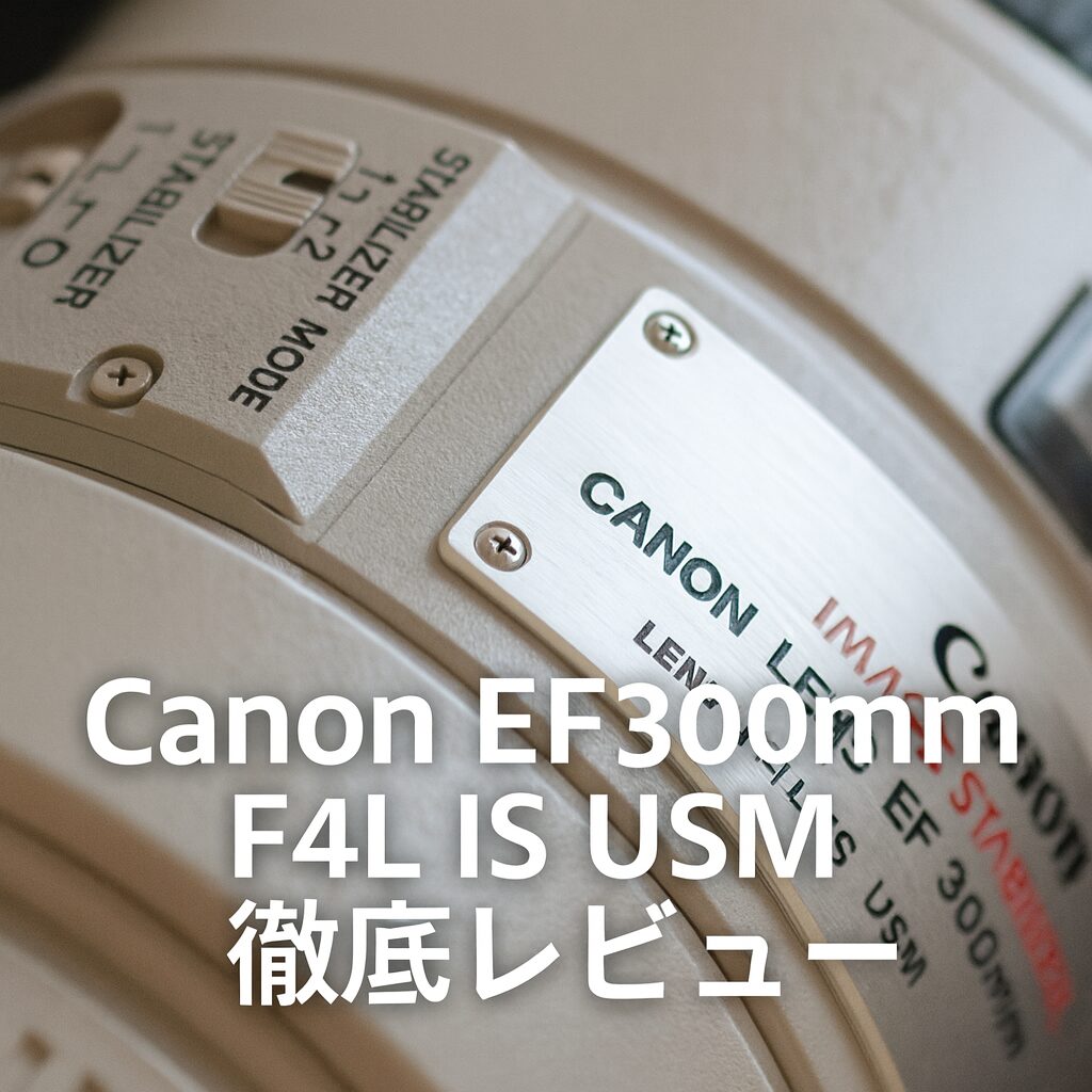 Canon EF300mm F4L IS USM 徹底レビュー