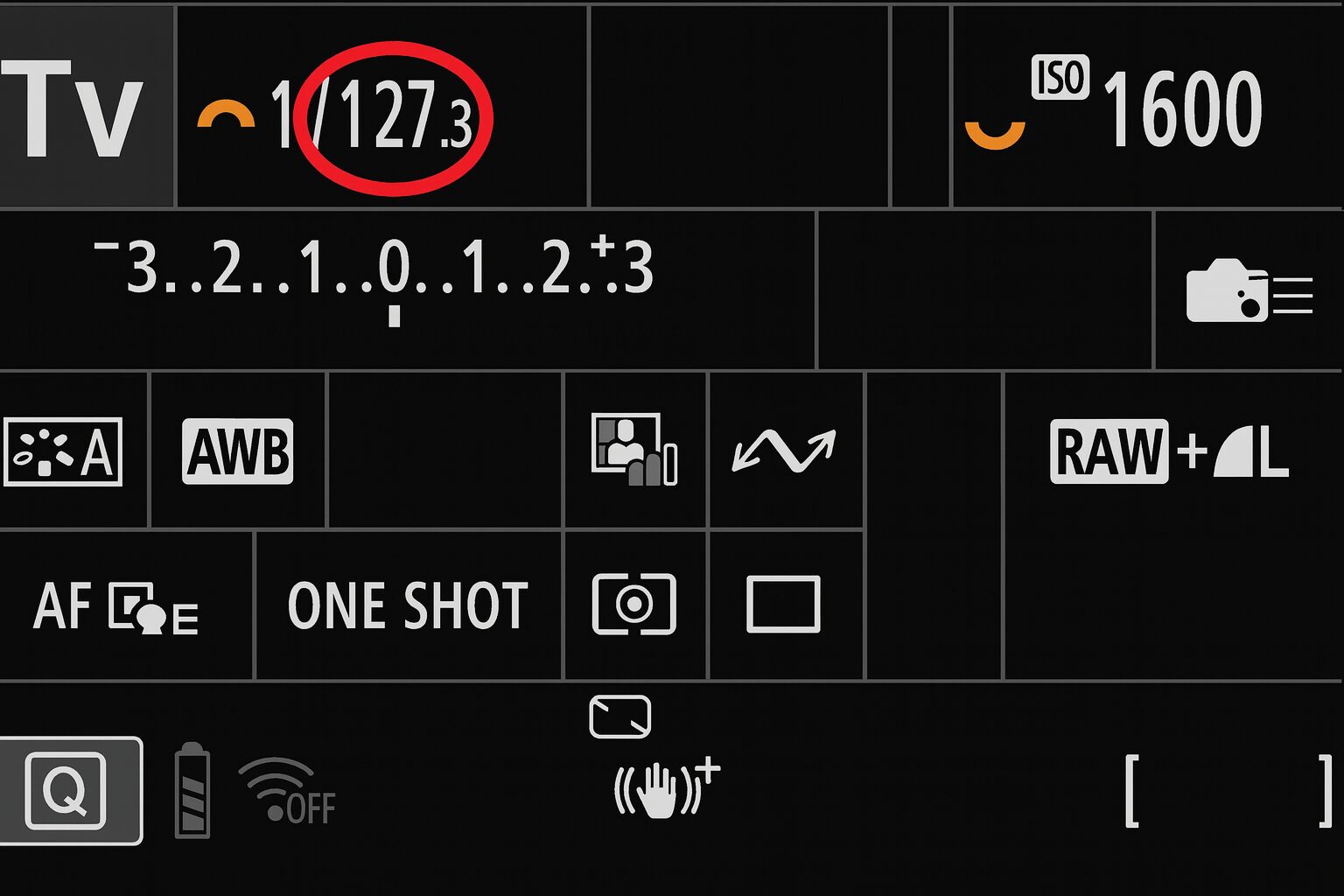 Canonカメラ シャッタースピードの変え方【初心者〜上級者向け】